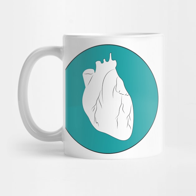 Anatomically Correct Heart Icon by emadamsinc